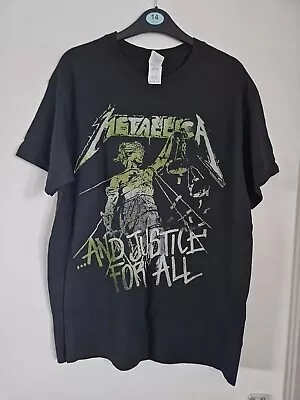 Buy Metallica Cotton Rock Metal Concert Tee Casual Men's Band T-shirt • 3.99£