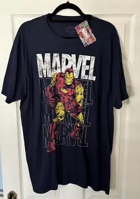 Buy Iron Man Mens T-shirt XL Marvel Official • 15£