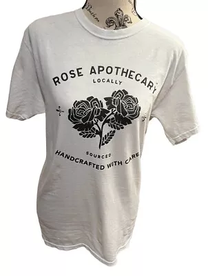 Buy Schitts Creek Rose Apothecary Womens Small T-Shirt White 100% Cotton • 9.49£