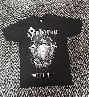 Buy Official SABATON Tour T Shirt DUBLIN Front And Back GFX Medium  • 19.99£