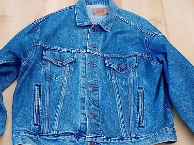 Buy Vintage Levis Denim Jacket XL • 40£