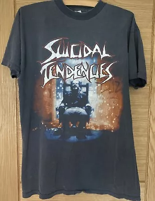Buy Vintage Suicidal Tendencies 1990 You Can’t Bring Me Down Tour T Shirt Worn Mediu • 65£