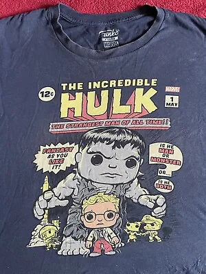 Buy Funko Tee - Marvel - The Incredible Hulk T-Shirt - XL Only • 0.99£