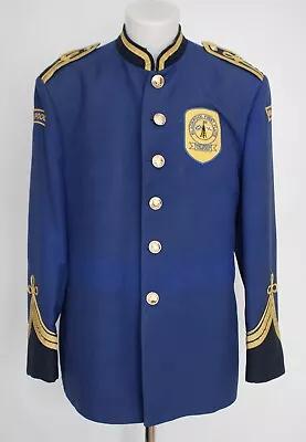 Buy Marching Band Parade Uniform Blackpool First Flute Blue Costume Jacket • 39.99£