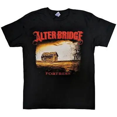Buy Alter Bridge Fortress 2014 Tour Dates Black T-Shirt NEW OFFICIAL • 14.89£