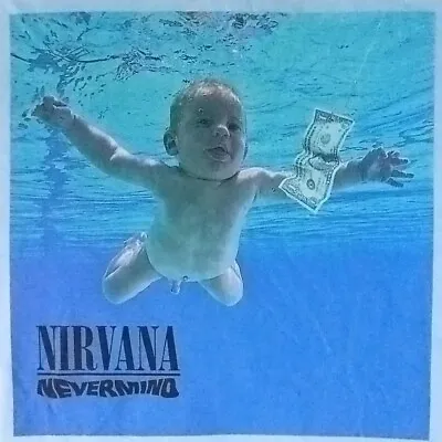 Buy NIRVANA Nevermind OFFICIAL T-SHIRT Grunge CURT COBAIN Dave Grohl FOO FIGHTERS • 12.99£