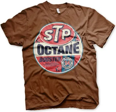 Buy STP Octane Booster T-Shirt Brown • 17.03£