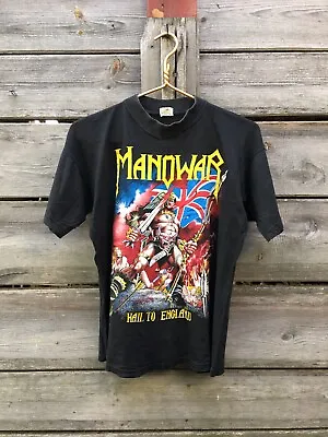 Buy Vintage Manowar T-shirt 1984 🇺🇦 • 249.99£