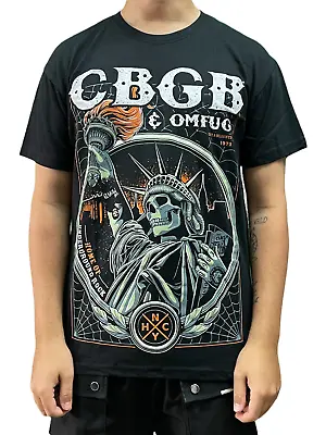 Buy Ramones The - CBGB Liberty Punk New York Unisex Official T Shirt Brand New Vario • 12.79£