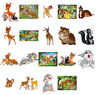 Buy Bambi Characters , Iron On T Shirt Transfer. Choose Image And Size • 4.38£