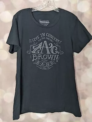Buy Southern Ground Zac Brown Band Concert Shirt 2016 Tour Black Out The Sun Size XL • 12.30£