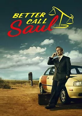 Buy Better Call Saul Breaking Bad TV Poster Iron On Tee T-shirt Transfer • 2.29£