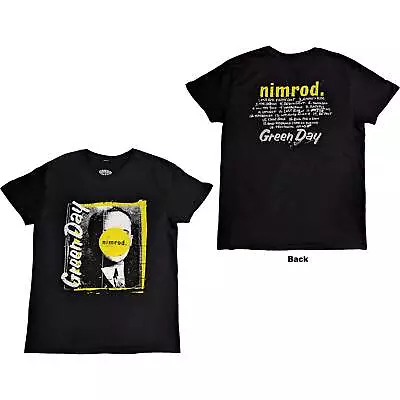 Buy Green Day Nimrod Tracklist T Shirt  Black S- 2 XL  New And Official • 17.69£