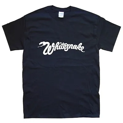 Buy WHITESNAKE T-SHIRT Sizes S M L XL XXL Colours Black White   • 15.59£