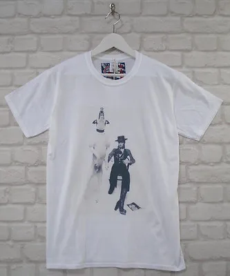 Buy Uptown Classics David Bowie Diamond Dogs 70s Glam White Crew Neck Tee T-shirt • 14.99£