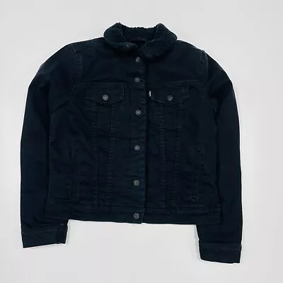 Buy Levi's Sherpa Denim Jacket - Medium • 40£