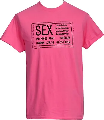 Buy Men's Seditionaries T-Shirt Sex Kings Road London Punk Rockers 1977 • 18.50£