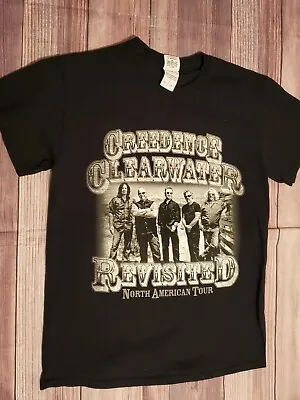 Buy Creedence Clearwater Revisited North American Tour Black Concert T-Shirt Sz S • 11.57£