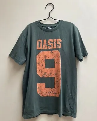 Buy Vintage, Rare 2009 Oasis, Pre-worn Tour No9 T-Shirt, Black, Small, Very Good • 30£