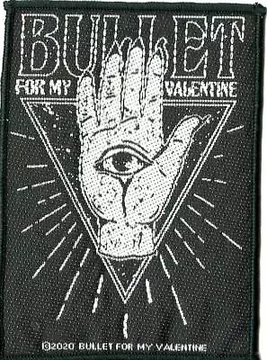 Buy BULLET FOR MY VALENTINE All Seeing Eye 2020 - WOVEN SEW ON PATCH Official Merch • 3.99£