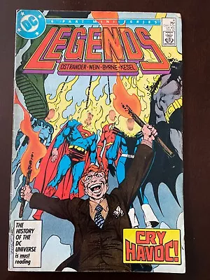 Buy Legends #4 Mini-Series (DC, 1986) Ungraded • 2.36£