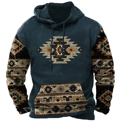 Buy Men's Hoodie Sports Trendy Loose Casual Pullover Long Sleeve Sweatshirt T Shirt❤ • 23.51£