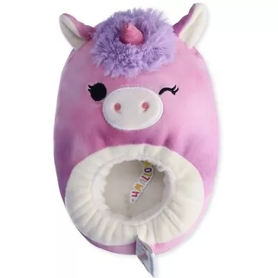 Buy Squishmallows Lola The Unicorn Plush Slippers Kids Size 2/3 • 15.71£