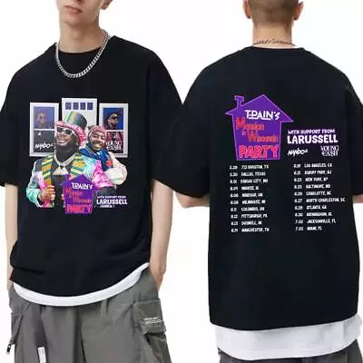 Buy T-Pain 2024 Tour Shirt, Mansion In Wiscansin Party Tour 2024 Shirt, T-Pain Fan • 50.94£