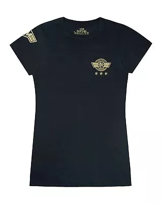 Buy Marvel Black Short Sleeved T-Shirt (Womens) • 14.99£