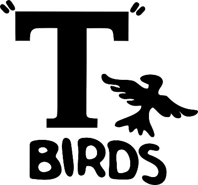 Buy T Birds Grease Iron On Vinyl Transfer Fancy Dress Jacket T-shirt -   T  Bird • 2.98£