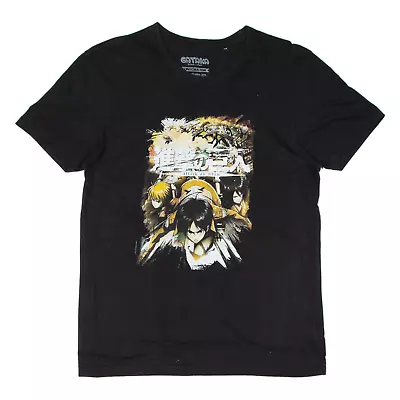Buy GATAKA Attack On Titan Mens T-Shirt Black M • 9.99£