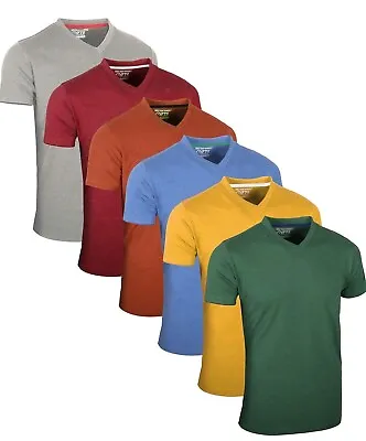 Buy F.t.s Full. Time. Sports. Mens T-shirts 6 Pack- Assorted Colours -size M -bnip • 27.99£