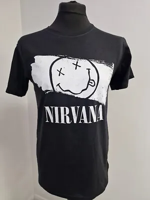 Buy Nirvana Adult Unisex T Shirt-Black And White -Official Merchandise • 12.99£