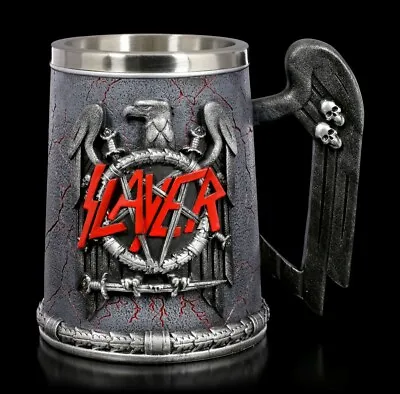 Buy Slayer Jug - Eagle Emblem - Beer Mug Heavy Metal Fan Present Band Eagle Merch • 75.25£