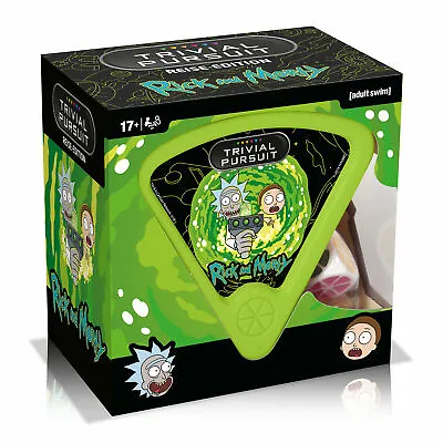 Buy Trivial Pursuit Rick And Morty Game Quiz Counseling Game Board Game German • 19.86£