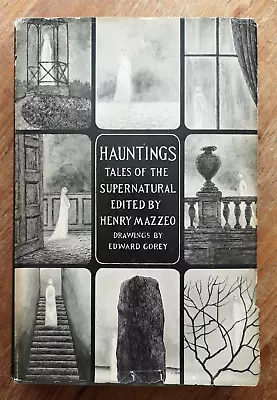 Buy Hauntings Tales Of The Supernatural Henry Mazzeo Ed Gorey - Book Club 1968 HC/DJ • 35£