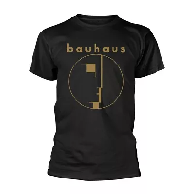 Buy Officially Licensed Bauhaus Spirit Logo Gold Mens Black T Shirt Bauhaus Tee  • 16.95£