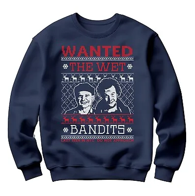 Buy Wet Bandits Funny & Festive Season Unisex Christmas Jumper Cosy Holiday Sweater • 19.99£