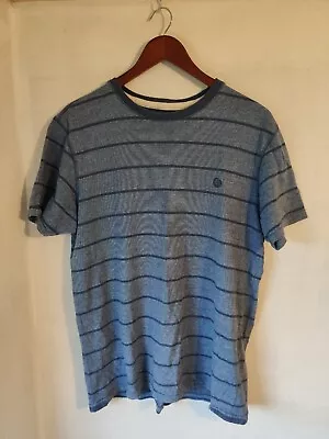 Buy Fatface Blue Striped T Shirt Men's Small Oversized • 3.99£