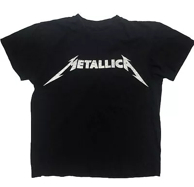 Buy METALLICA  Black T-Shirt  Woman’s Juniors M • 9.61£