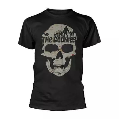 Buy The Goonies Skull Logo Black Crew Neck Cotton Unisex T-Shirt - Sizes S To XXL • 12.95£