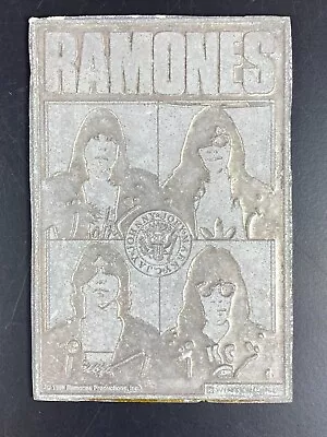 Buy The Ramones Unique Metal Printing Plate T Shirts Fliers Posters From  The Alley  • 78.74£