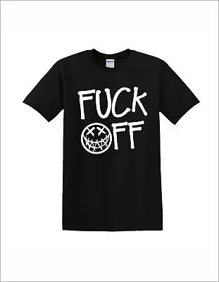 Buy Fuck-off T-shirt Black Or White Adult Sizes Sm-xxl Novelty Offensive Funny • 11.99£