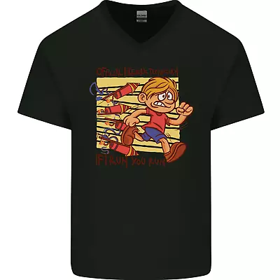 Buy Funny Firework Bonfire Night Guy Fawkes Mens V-Neck Cotton T-Shirt • 8.99£