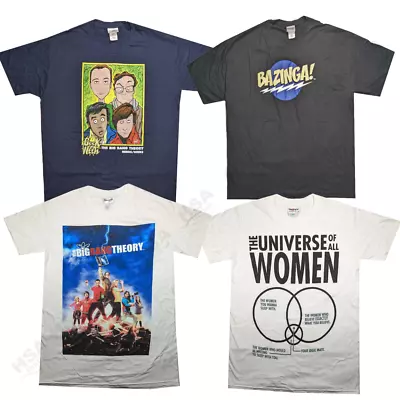 Buy Bazinga The Big Bang Theory Mens Tshirt Tv Film Comedy Retro Cool Christmas Gift • 8.49£