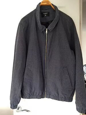 Buy Mens Navy Check Jacket Size XXL • 9.99£