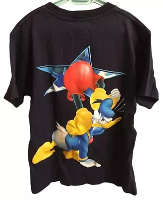 Buy Disney Florida Vintage T Shirt Navy Mickey Mouse Donald Duck Age 8 10 • 25.14£