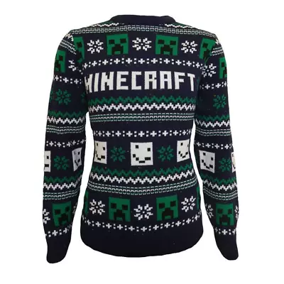 Buy Official Knitted Jumper Minecraft - Pattern Sz M • 24.95£