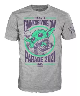 Buy Funko Macy's Thanksgiving Parade Grogu Tshirt Size L • 15£