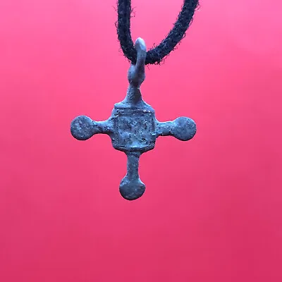 Buy Ancient Viking Cross Pendant Amulet Suspension 10-11 Century Jewelry Warrior • 20.24£